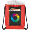 Zippered Ripstop Drawstring Bag