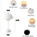 LED Flowerpot Table Lamp