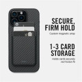 RIDGE® MagSafe Cardholder Carbon Fiber Slim Magnetic Wallet