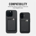 RIDGE® MagSafe Cardholder Carbon Fiber Slim Magnetic Wallet