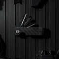 RIDGE® Carbon Fiber KeyCase Slim Metal Key Organizer