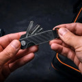 RIDGE® Carbon Fiber KeyCase Slim Metal Key Organizer