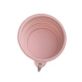 12oz Macaron Collapsible Pet Bowl TPE with Clip