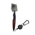 Retractable Golf Brush Dual Head Groove Cleaner