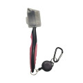 Retractable Golf Brush Dual Head Groove Cleaner