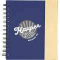 6.5" x 7" Lock-it Spiral Notebook w/Pen