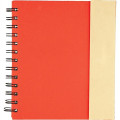 6.5" x 7" Lock-it Spiral Notebook w/Pen