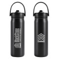 Lennon 20 oz Eco-friendly Straw Lid Vacuum Bottle