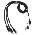 Velocity 4-in-1 60W PD 47" Charging Cable