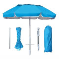 Portable Folding Beach & Patio Parasol with Tilt Design