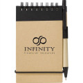 5" x 4" Recycled Spiral Jotter with Pen