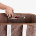 CleverMade® Premium Eco Foldaway Collapsible LUXE Tote Bag