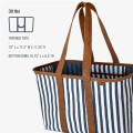 CleverMade® Premium Eco Foldaway Collapsible LUXE Tote Bag