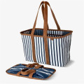CleverMade® Premium Eco Foldaway Collapsible LUXE Tote Bag
