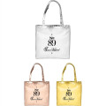 Runway Metallic Tote