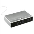 UV Sanitizer Desk Clock with Wireless Charging