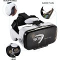 Virtual Reality Headset with Headphones