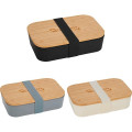Bamboo Fiber Lunch Box with Cutting Board Lid
