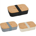Bamboo Fiber Lunch Box with Cutting Board Lid