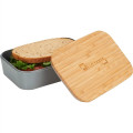 Bamboo Fiber Lunch Box with Cutting Board Lid