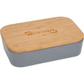 Bamboo Fiber Lunch Box with Cutting Board Lid