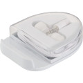 All-n-One Wired Earbuds with Phone Stand