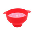 Microwave Safe Collapsible Silicone Popcorn Bowl