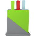 3 Piece Cutting Board Set with Holder