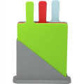3 Piece Cutting Board Set with Holder