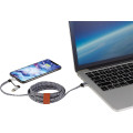 Paramount 3-in-1 Fabric Charging Cable