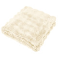 Faux Fur rPET Bubble Blanket