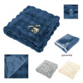 Faux Fur rPET Bubble Blanket