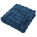 Faux Fur rPET Bubble Blanket