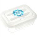1000ML Glass Food Storage with Utensils