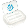 1000ML Glass Food Storage with Utensils