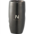 Hand Grip Double-Wall Ceramic Tumbler 12oz