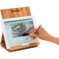 Tablet or Recipe Book Stand with Ballpoint Stylus