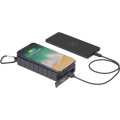 High Sierra® IPX 5 Solar Fast Wireless Power Bank