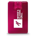 Credit Card Style Antibacterial Hand Sanitizer Spray