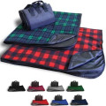 Picnic Fleece Blanket - Plaid