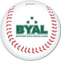 Baseball Shaped Luggage Tag