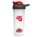 24 oz. Plastic Shaker Bottles With Mixer