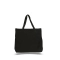 Canvas Jumbo Tote 20" W x 15" H x 5" Gusset Bag