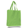 Canvas Jumbo Shopper Bag 14" W x 17" H w/7" Gusset