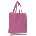 Canvas Jumbo Shopper Bag 14" W x 17" H w/7" Gusset