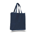 Canvas Jumbo Shopper Bag 14" W x 17" H w/7" Gusset