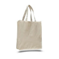 Canvas Jumbo Shopper Bag 14" W x 17" H w/7" Gusset
