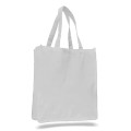 Canvas Jumbo Shopper Bag 14" W x 17" H w/7" Gusset