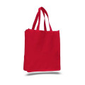 Canvas Jumbo Shopper Bag 14" W x 17" H w/7" Gusset