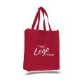 Canvas Jumbo Shopper Bag 14" W x 17" H w/7" Gusset